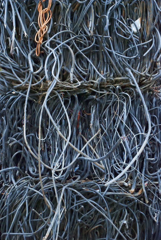 废品回收 - Scrap Electric Wire_3624