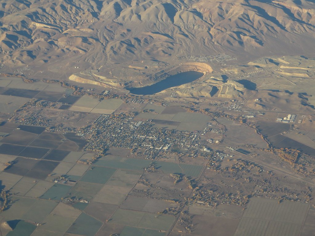 废品回收 - Anaconda Copper Mine, Near Yerington, Nevada
