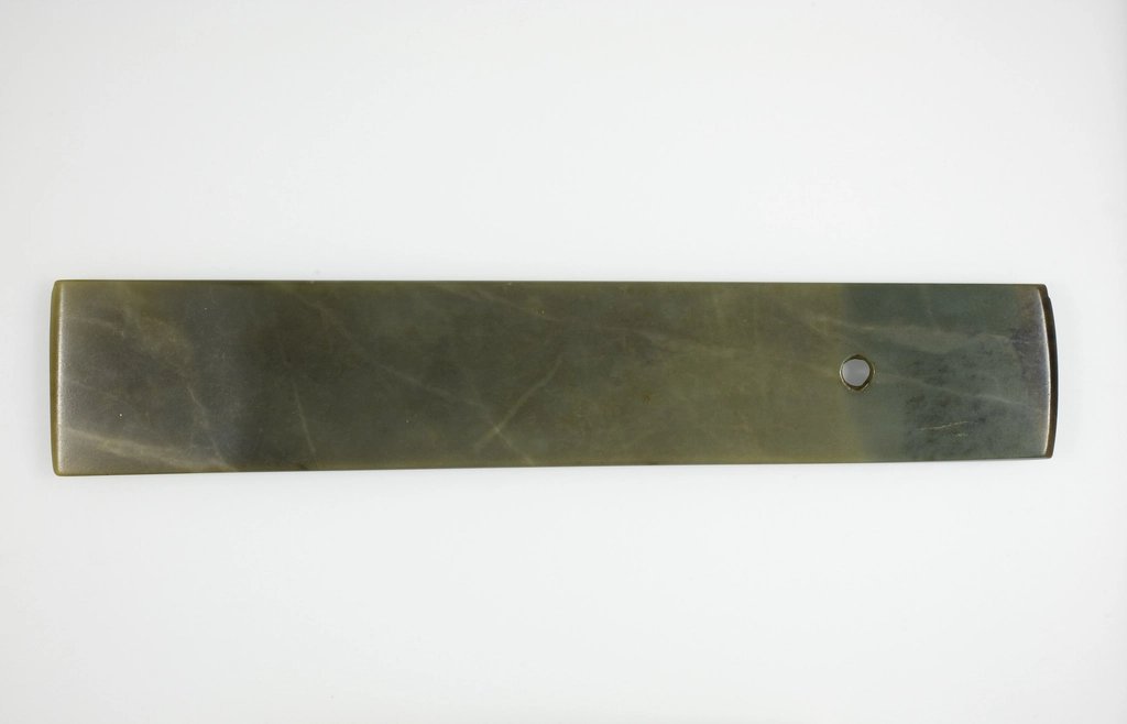 玉石珠宝 - Rectangular jade stone tool