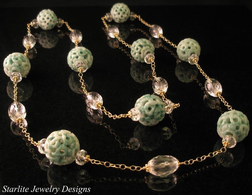 玉石珠宝 - Starlite Jewelry Designs - Jade Necklace - Jewelry Design