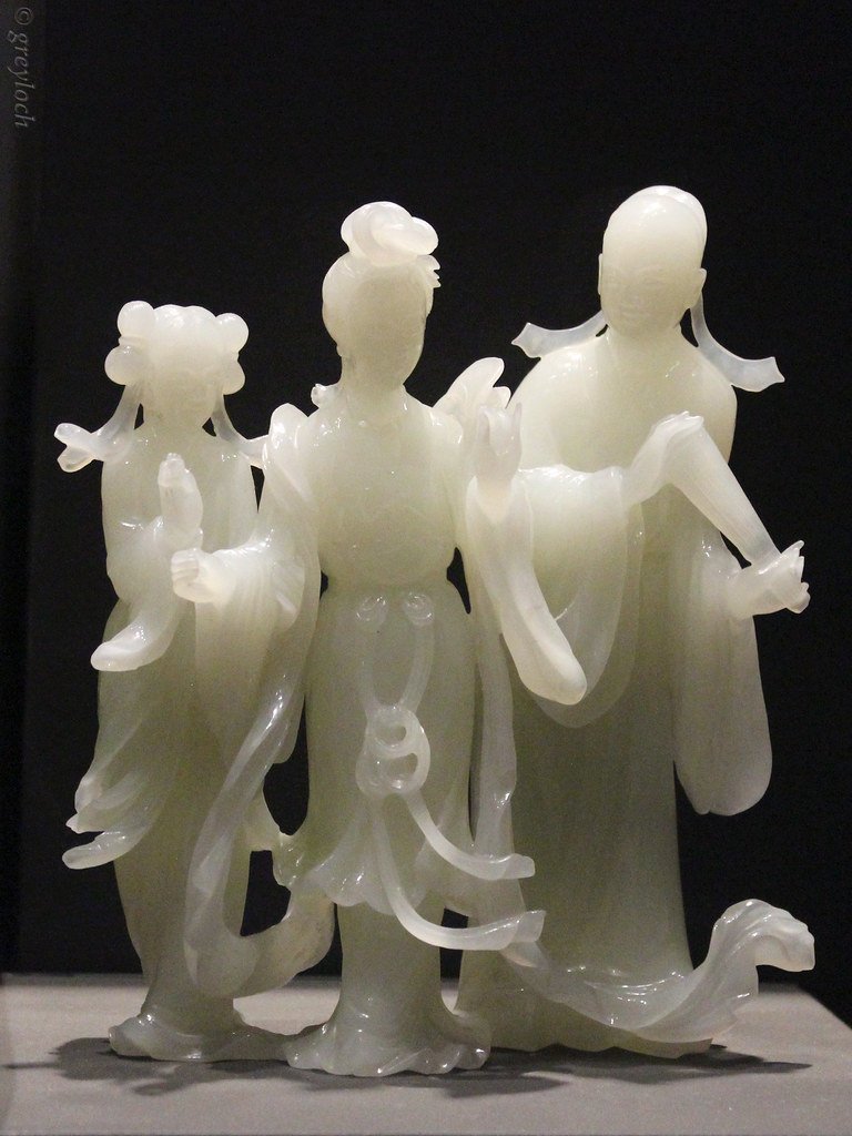 玉石珠宝 - Carving Of 3 Figures
